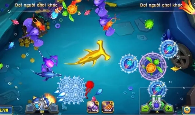 Chọn vũ khí và đạn hiệu quả trong Thợ Săn Cá tại Kubet