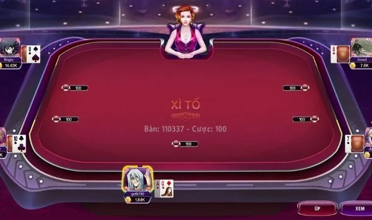 Trò Chơi Xì Tố Tại Kubet: Hấp Dẫn, Kịch Tính 2 Bàn chơi Xì Tố tại Kubet